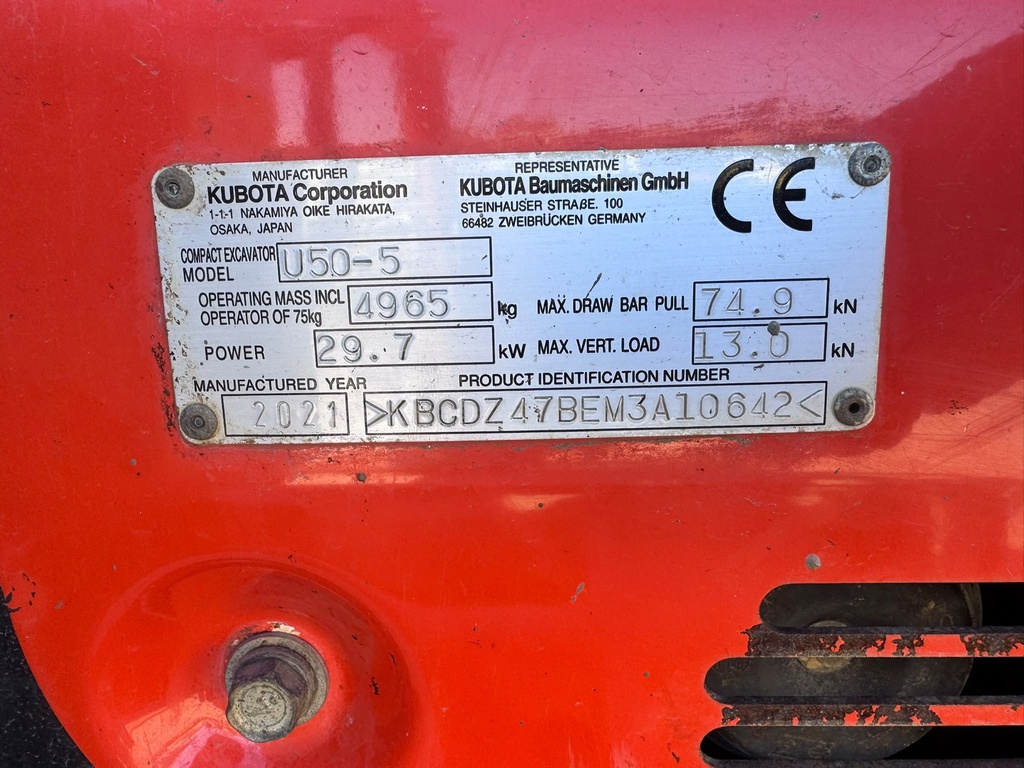 KUBOTA U-50 U 