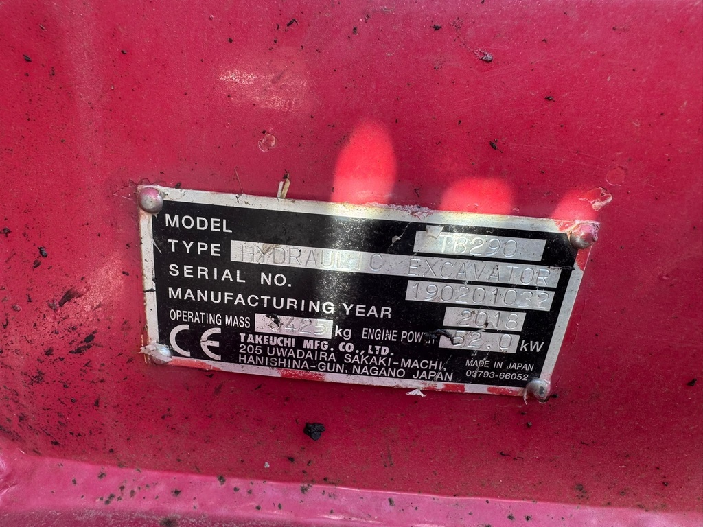 TAKEUCHI TB290